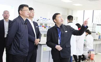 湖南省生態(tài)環(huán)境廳黨組書記、廳長鄧立佳一行來永清環(huán)?？疾煺{(diào)研